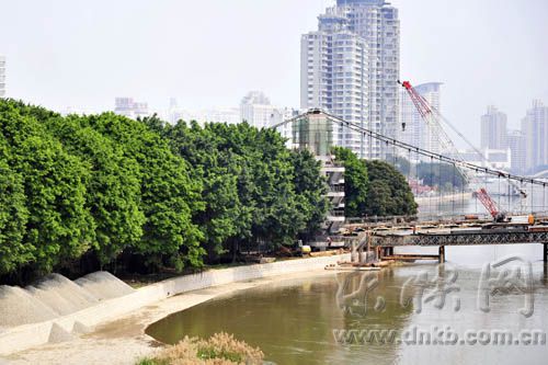 福州江心公園索橋?qū)⒅亟▓@內(nèi)景觀改造全面啟動(dòng)